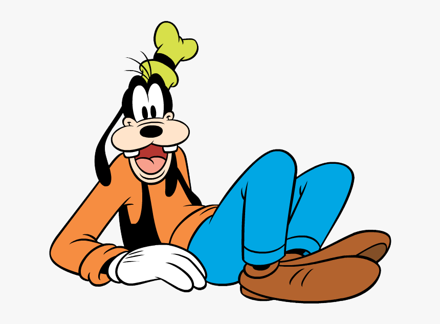 Goofy Laying Down Disney, HD Png Download, Free Download