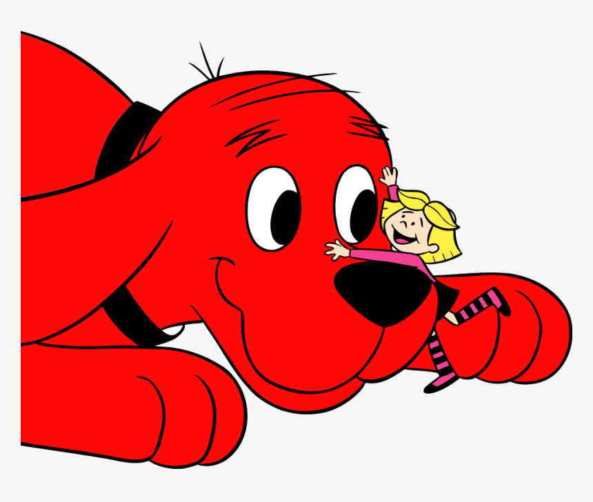 Clifford, El Gran Perro Rojo Para Colorear - Clifford The Big Red Dog And Emily Elizabeth, HD Png Download, Free Download