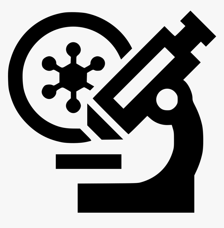 Microscope With Virus - Microscope, HD Png Download, Free Download