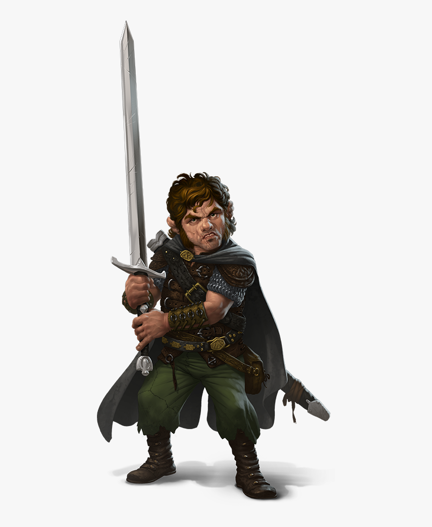 The Forgotten Realms Wiki - Halfling With A Greatsword, HD Png Download, Free Download