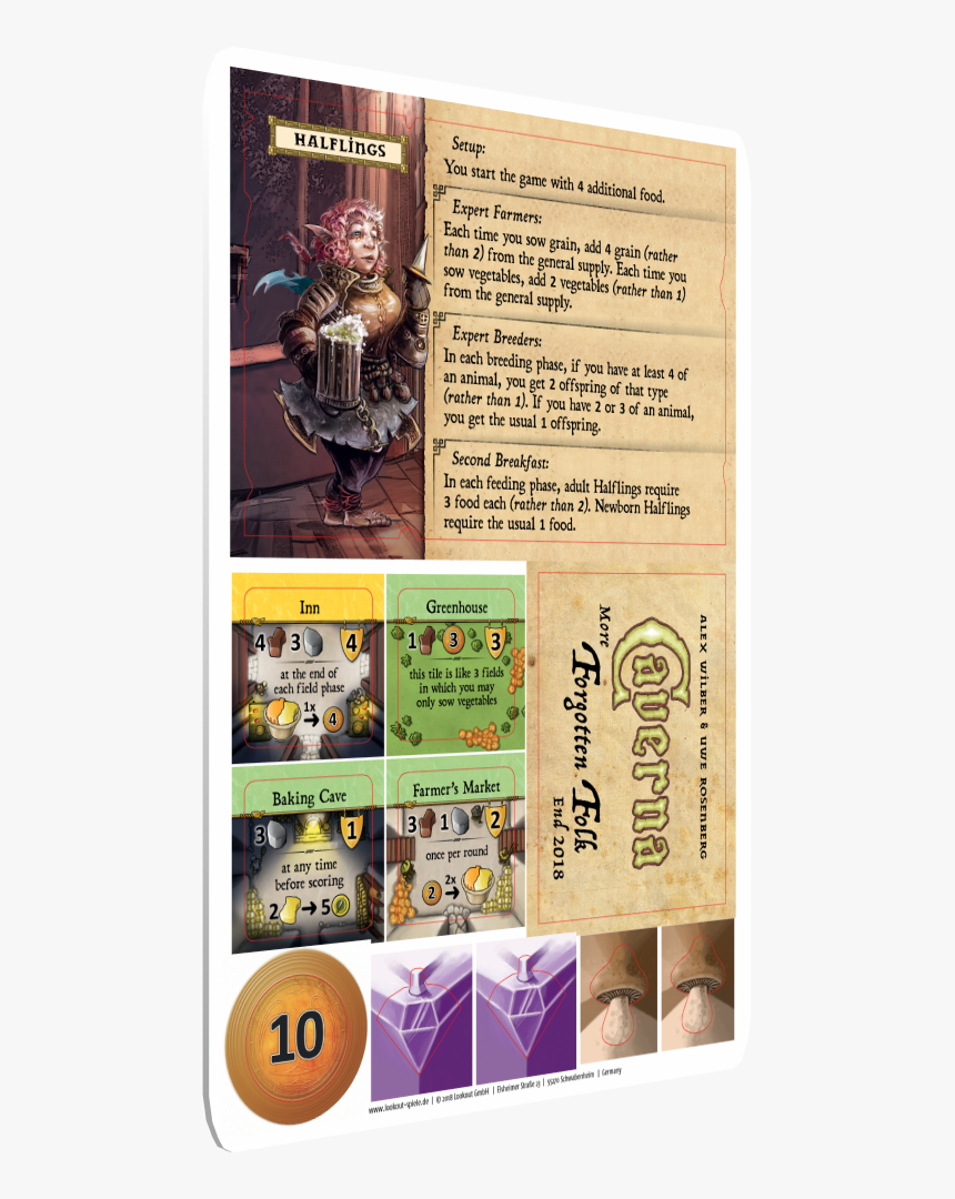 Caverna The Forgotten Folk Expansion, HD Png Download, Free Download