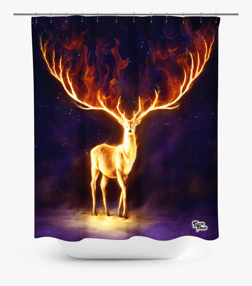 Fire Deer Art, HD Png Download, Free Download