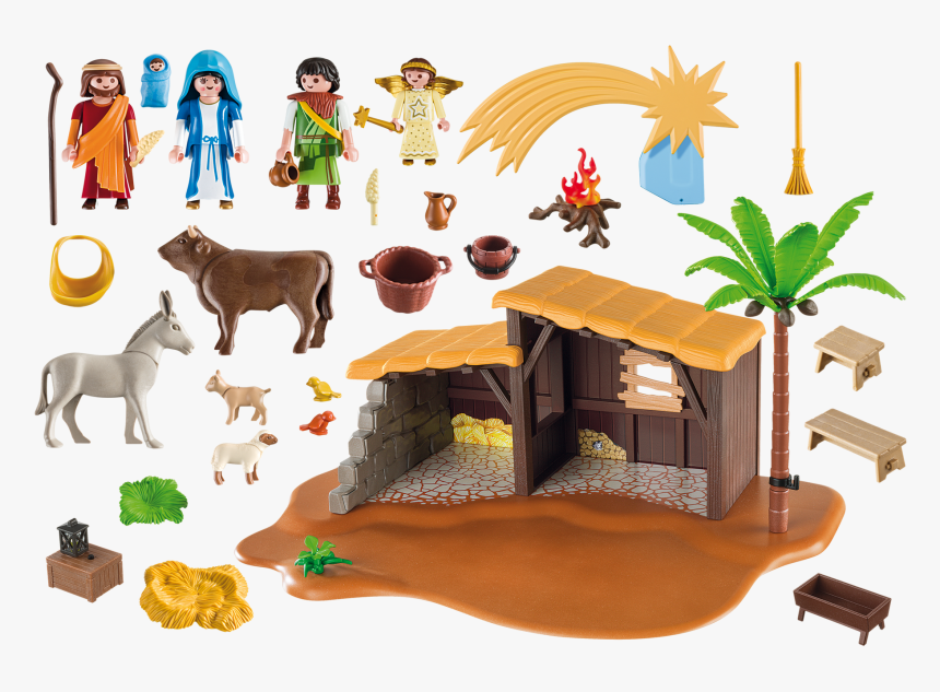 Transparent Nativity Scene Clipart - Playmobil 5588, HD Png Download, Free Download