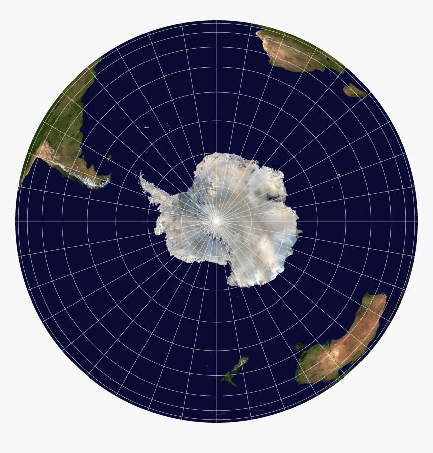 Southern Hemisphere - Aerial Photo Of Antarctica, HD Png Download, Free Download