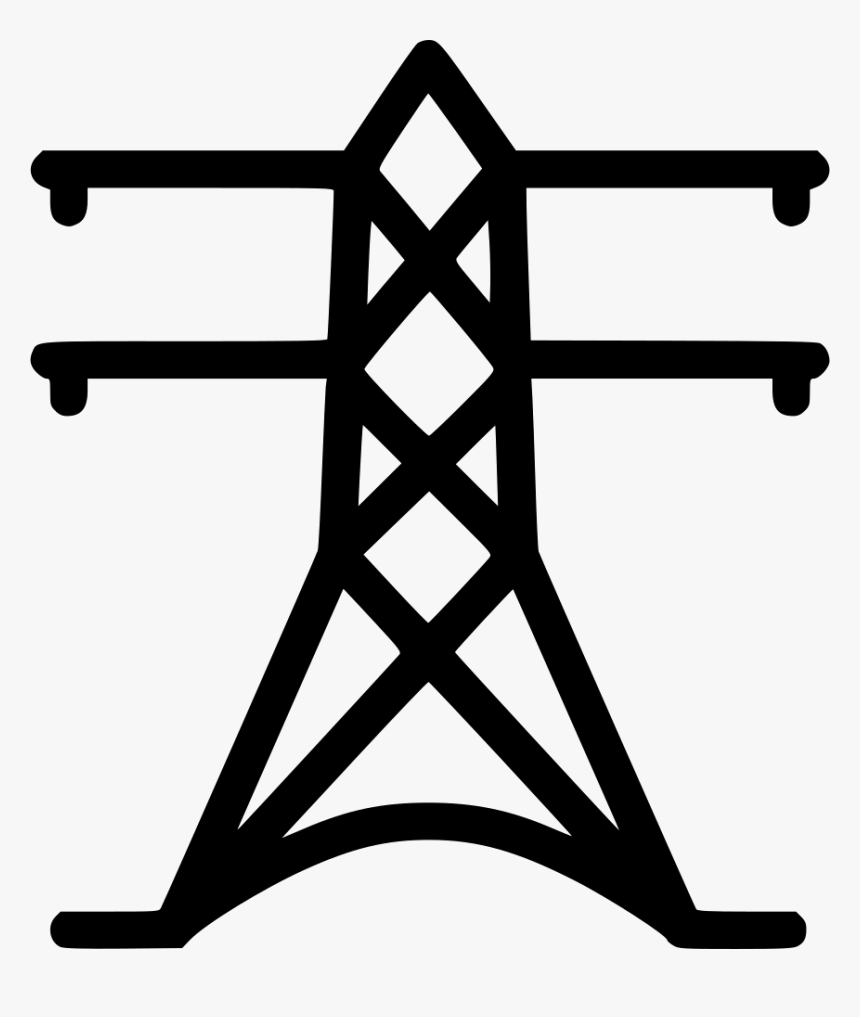 High Landline Svg Png - Power Generation Transmission & Distribution Icon, Transparent Png, Free Download