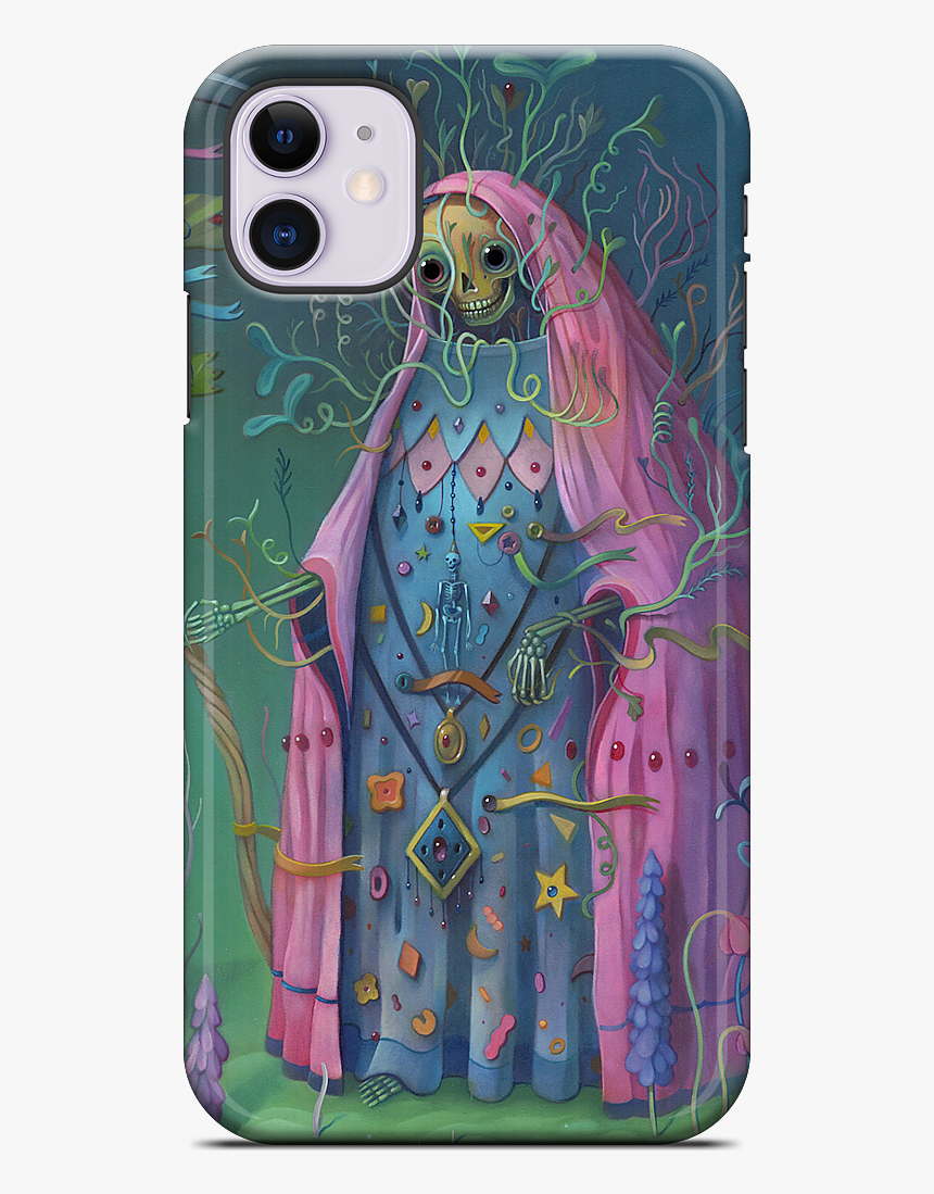 Santa Muerte Iphone Case"
 Data Mfp Src="//cdn - Colourful Fantasy Art, HD Png Download, Free Download