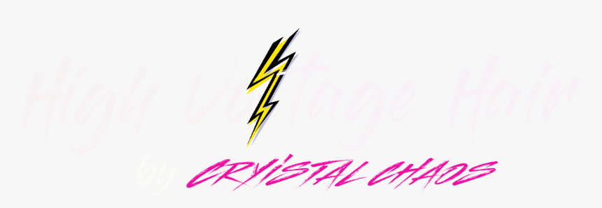 High Voltage Hair By Crystal Casey - Calligraphy, HD Png Download, Free Download
