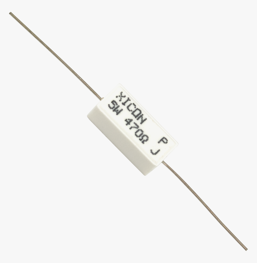 5w Resistor - 5w Wire Wound Resistor, HD Png Download, Free Download