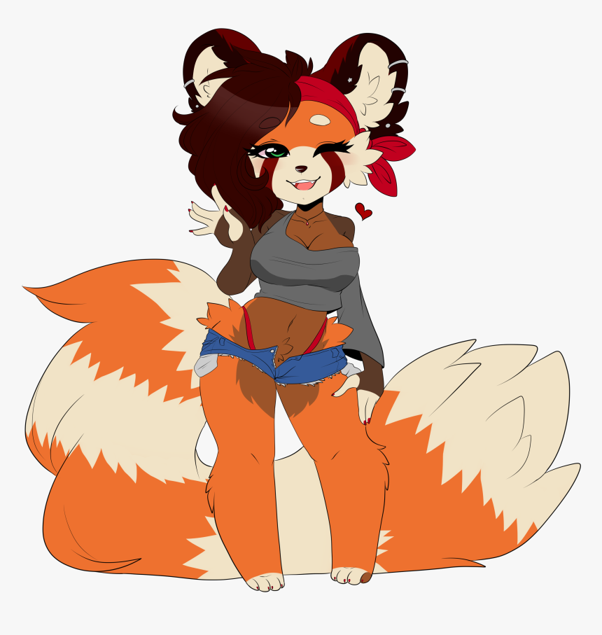 This Red Panda - Cartoon, HD Png Download, Free Download