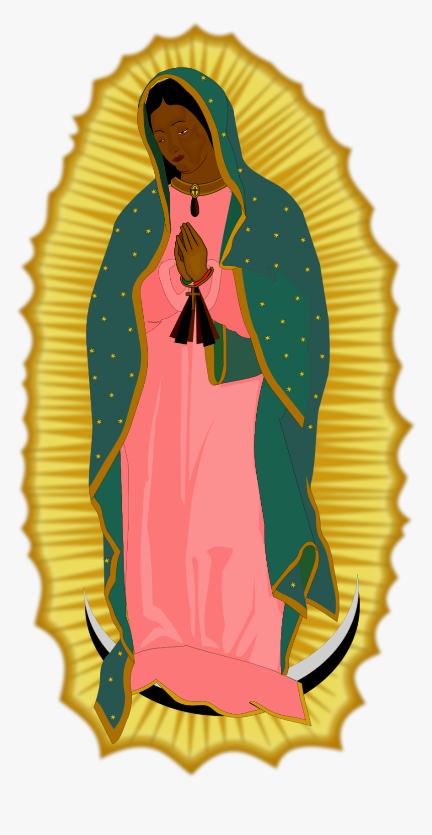 Virgen De Guadalupe Png, Transparent Png, Free Download