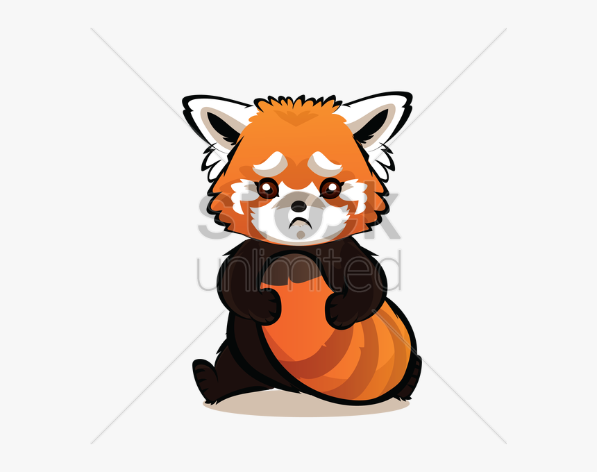 Red Panda Png - Cartoon Red Panda Easy, Transparent Png, Free Download