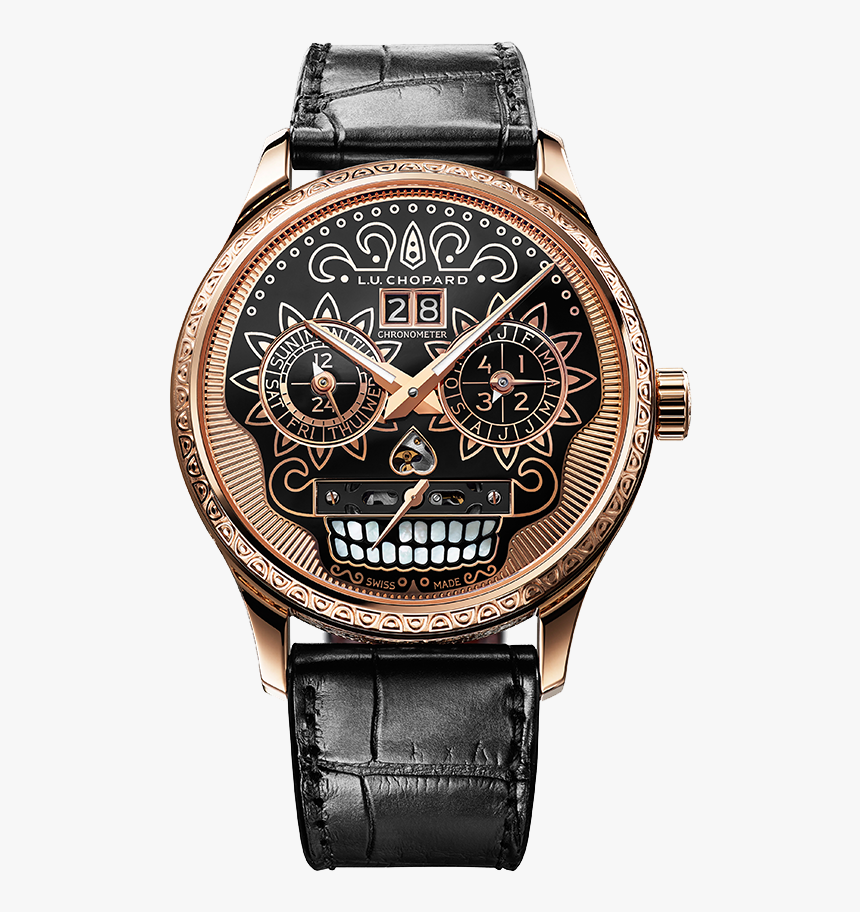 Chopard Luc Perpetual T Spirit Of La Santa Muerte Watch, HD Png Download, Free Download