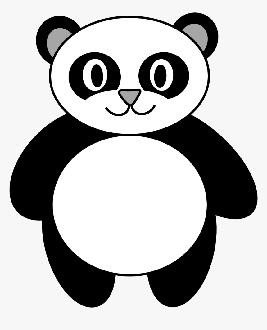 Free Panda Clipart - Cartoon, HD Png Download, Free Download