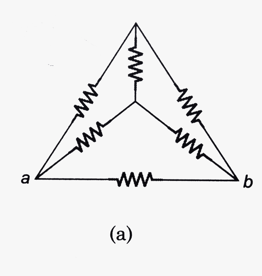 Find The Equivalent Resistance Between A And B In The, HD Png Download, Free Download