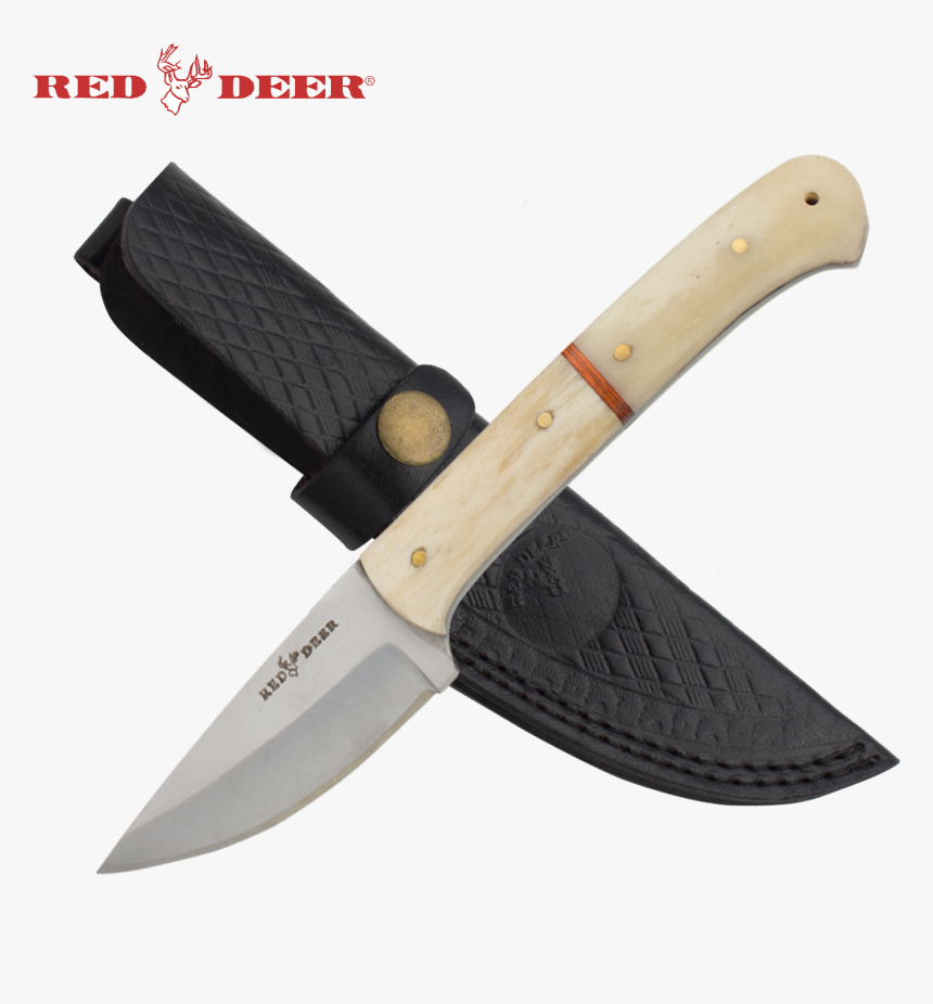 Wooden Handle Hunting Knife, HD Png Download, Free Download