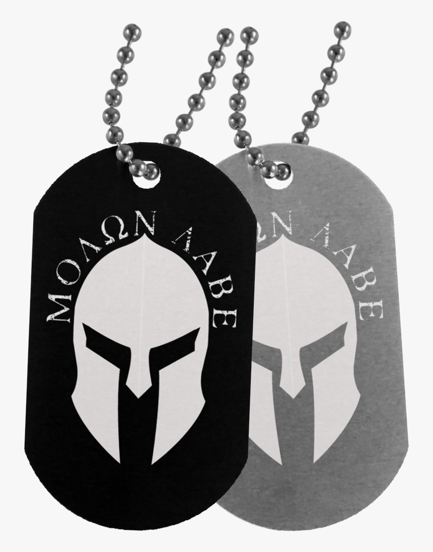 Molon Labe Dog Tag, HD Png Download, Free Download