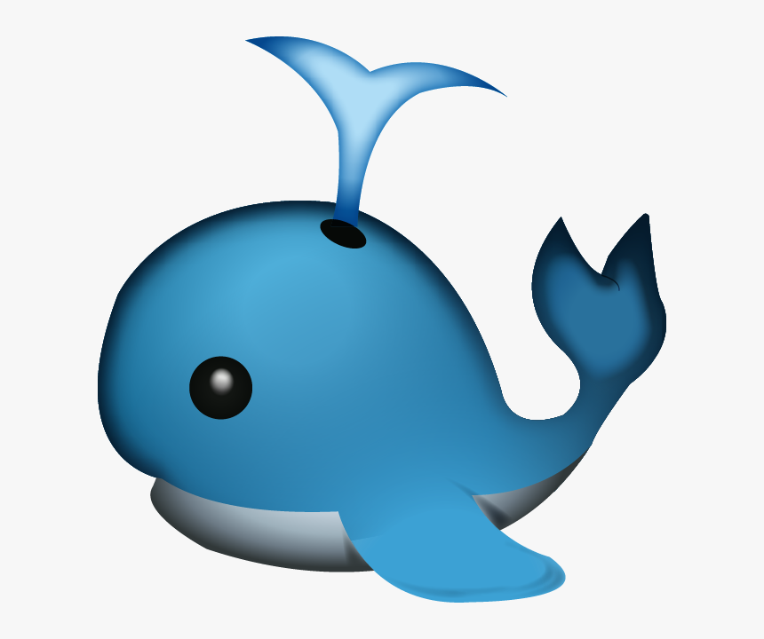 Clipart Png Whale - Whale Emoji, Transparent Png, Free Download