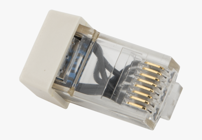 28558 Modular Rj45 Resistor Termination Plug For Cpi - Electrical Connector, HD Png Download, Free Download