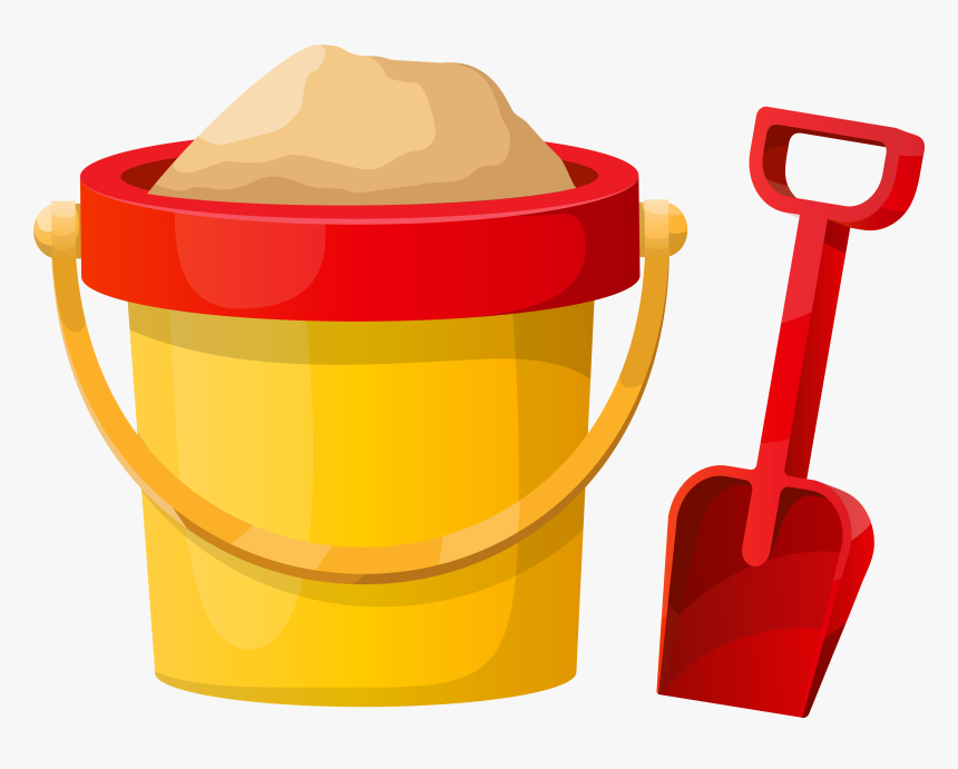 Beach Bucket Png Clipart Transparent Png , Png Download - Bucket Of Sand Transparent Background, Png Download, Free Download