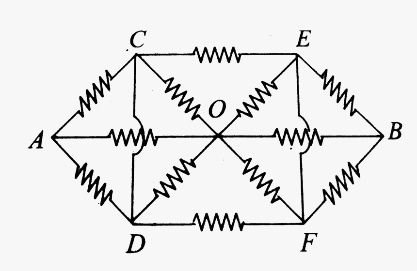 Find The Equivalent Resistance Between A And B, HD Png Download, Free Download