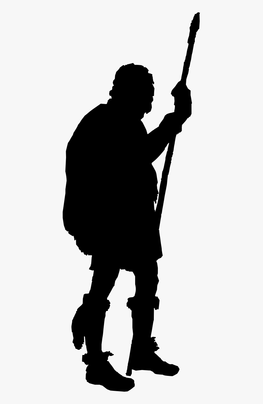 Transparent Warrior Silhouette Png - Caveman Silhouette Png, Png Download, Free Download