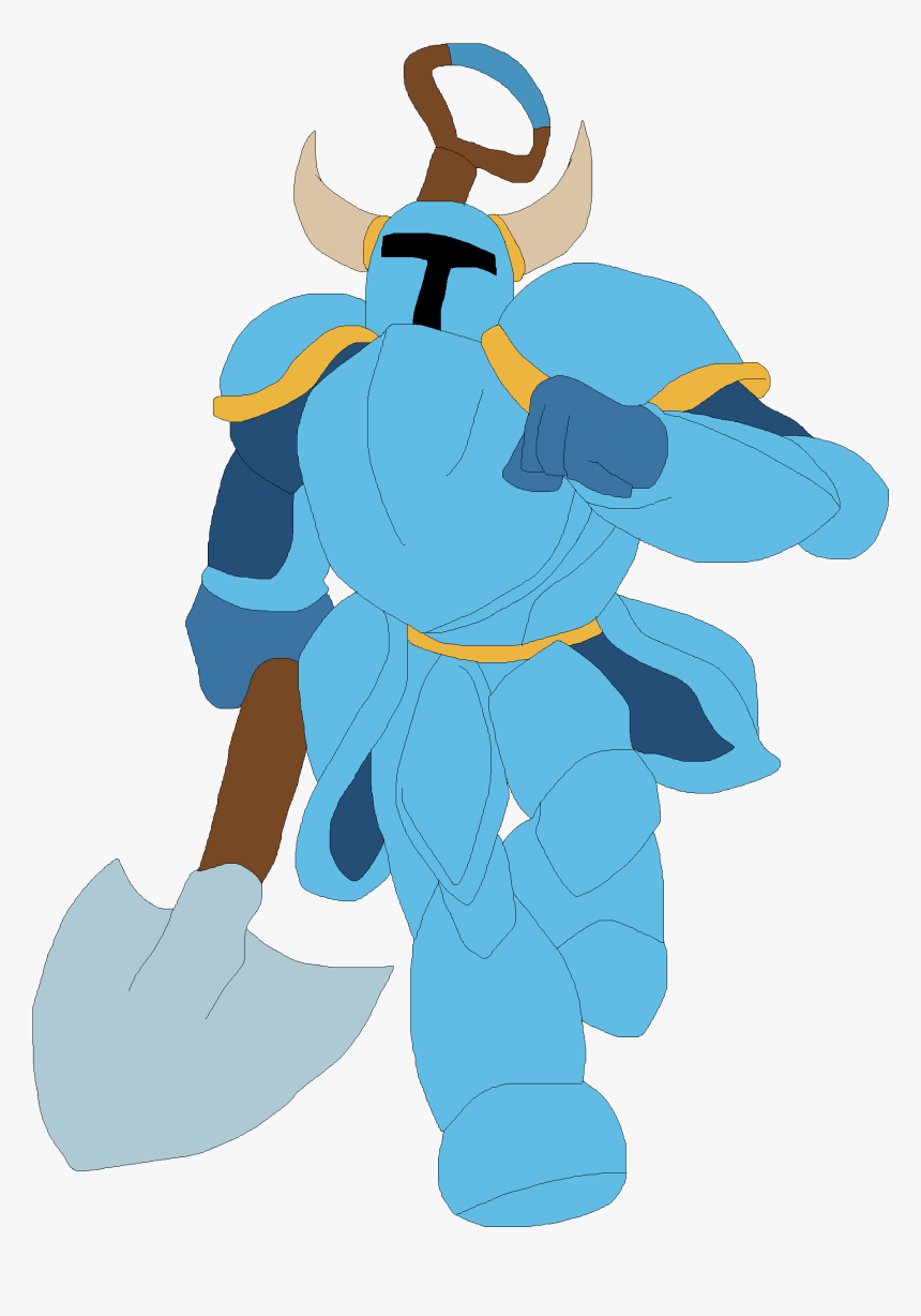 Shovel Knight Ssb18 - Illustration, HD Png Download, Free Download