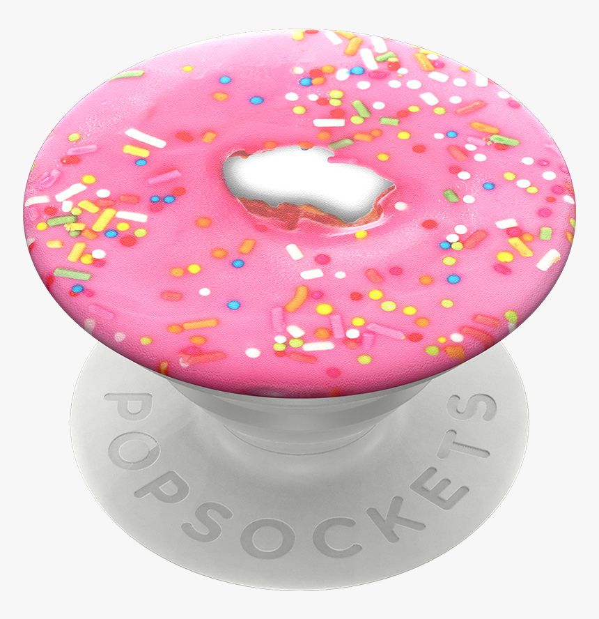 Pink Donut, Popsockets - Popsockets Collapsible Grip And Stand, HD Png Download, Free Download