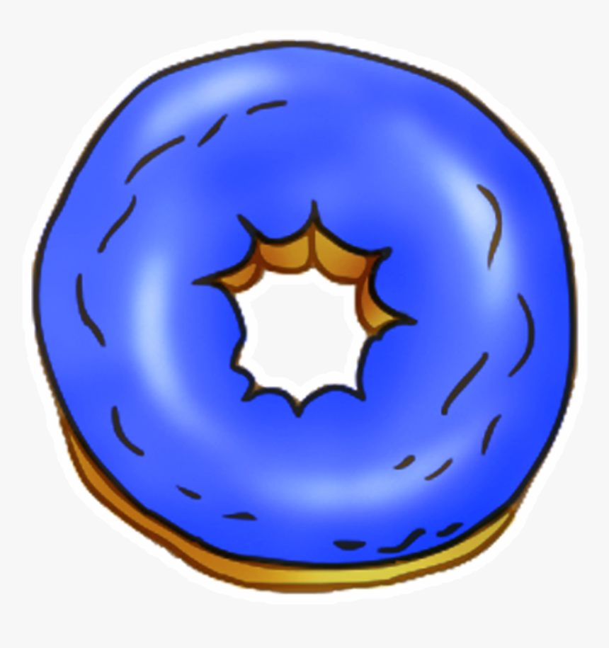 Blue/pink Donut - Circle, HD Png Download, Free Download