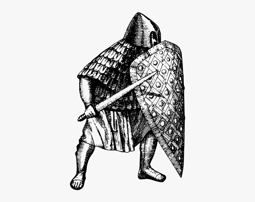 Ancient Warrior - Plate Armour Knight Art, HD Png Download, Free Download