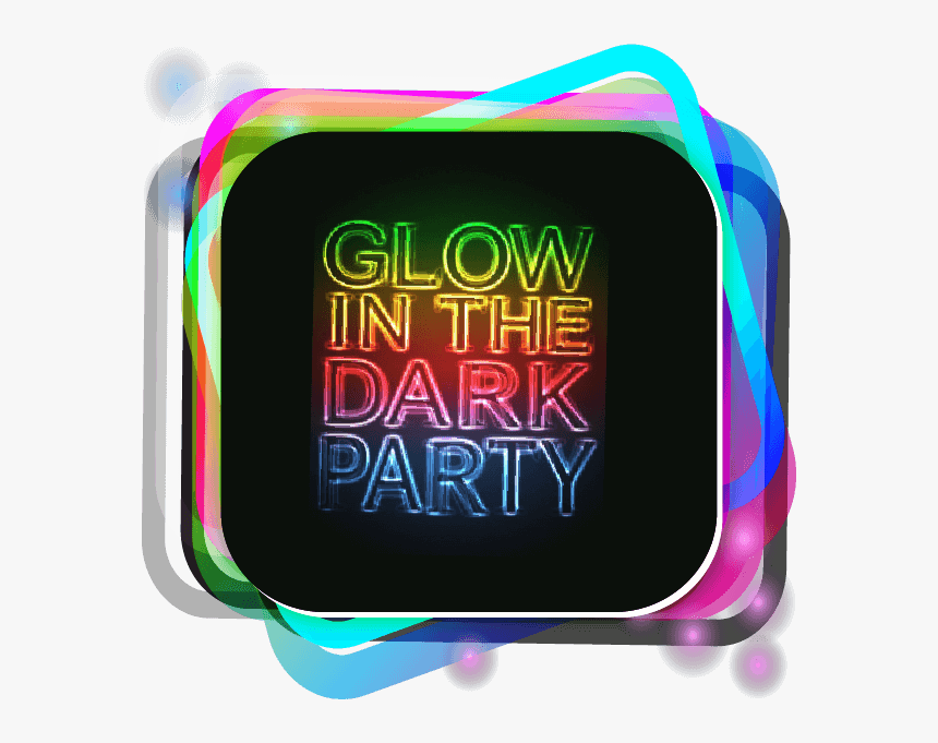 Glow Clipart Glow Party - Graphic Design, HD Png Download, Free Download