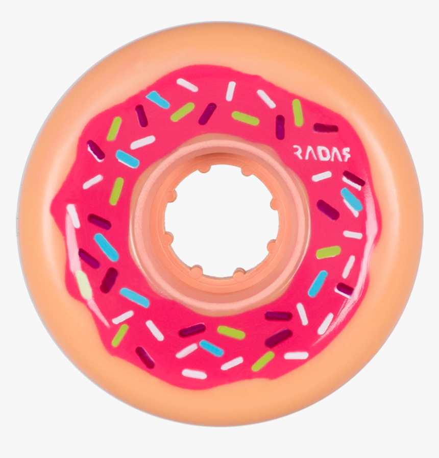 Radar Donut Outdoor Roller Skate Wheels - Pink Roller Skate Wheels, HD Png Download, Free Download