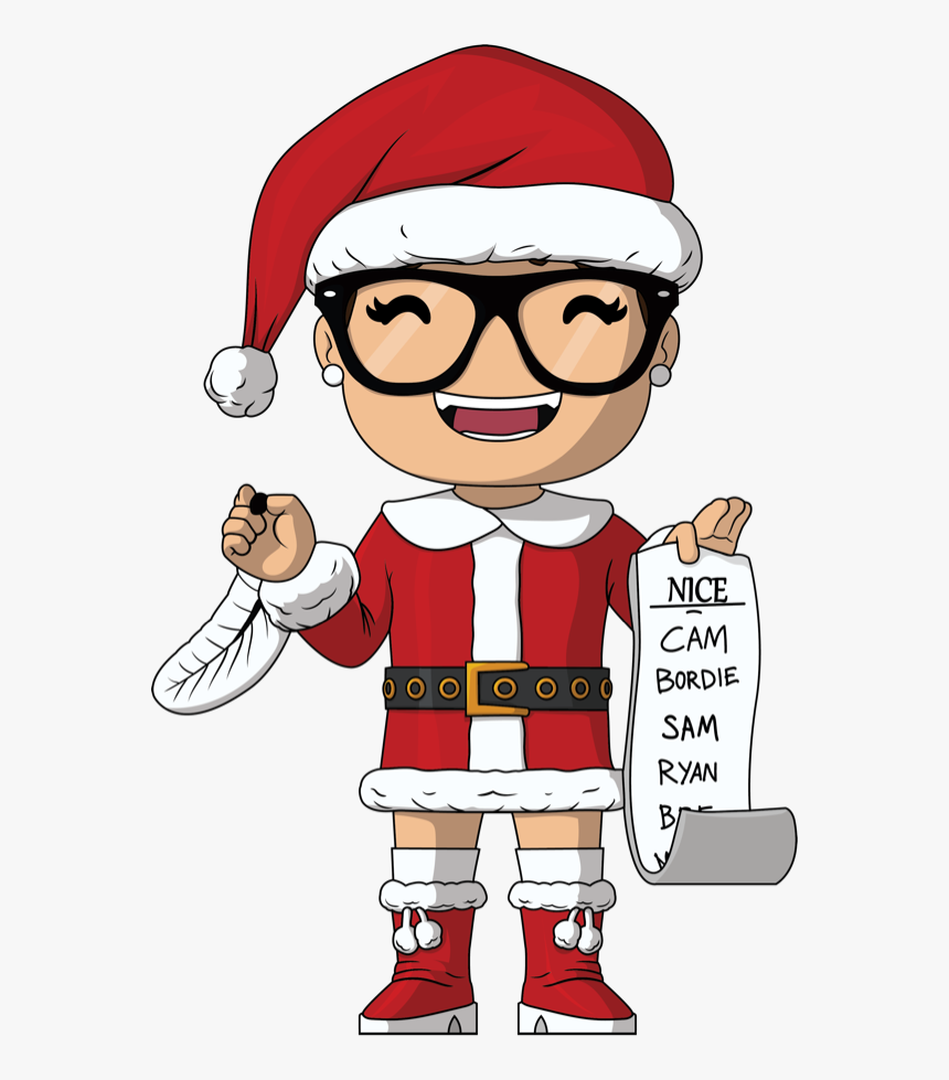 Cartoon Mrs Santa Claus, HD Png Download, Free Download
