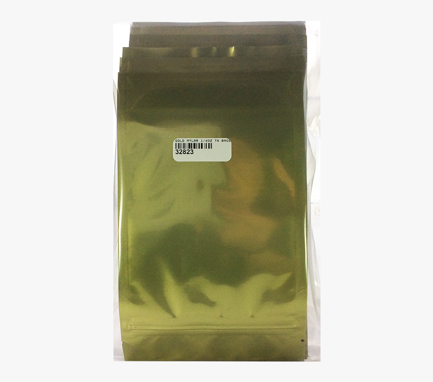 Gold Mylar 1/4oz Tn Bags - Mail Bag, HD Png Download, Free Download