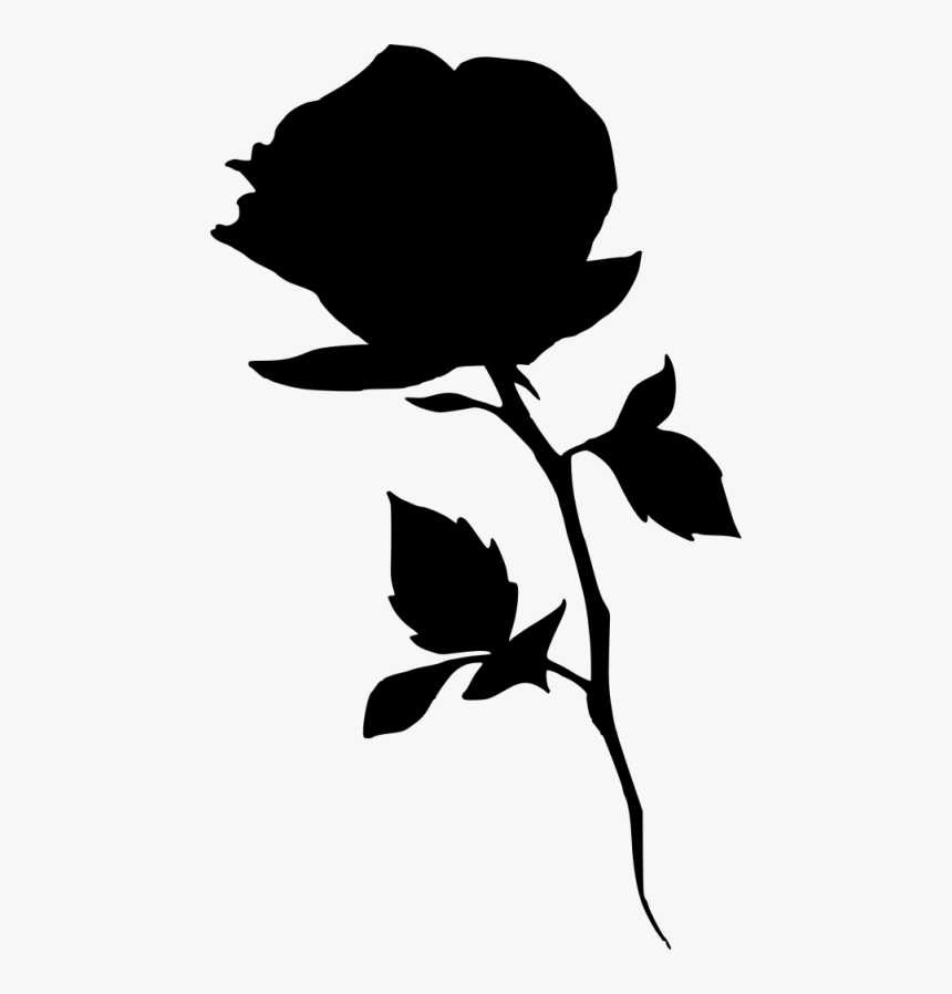 Png Free Images Toppng - Rose Silhouette Png, Transparent Png, Free Download