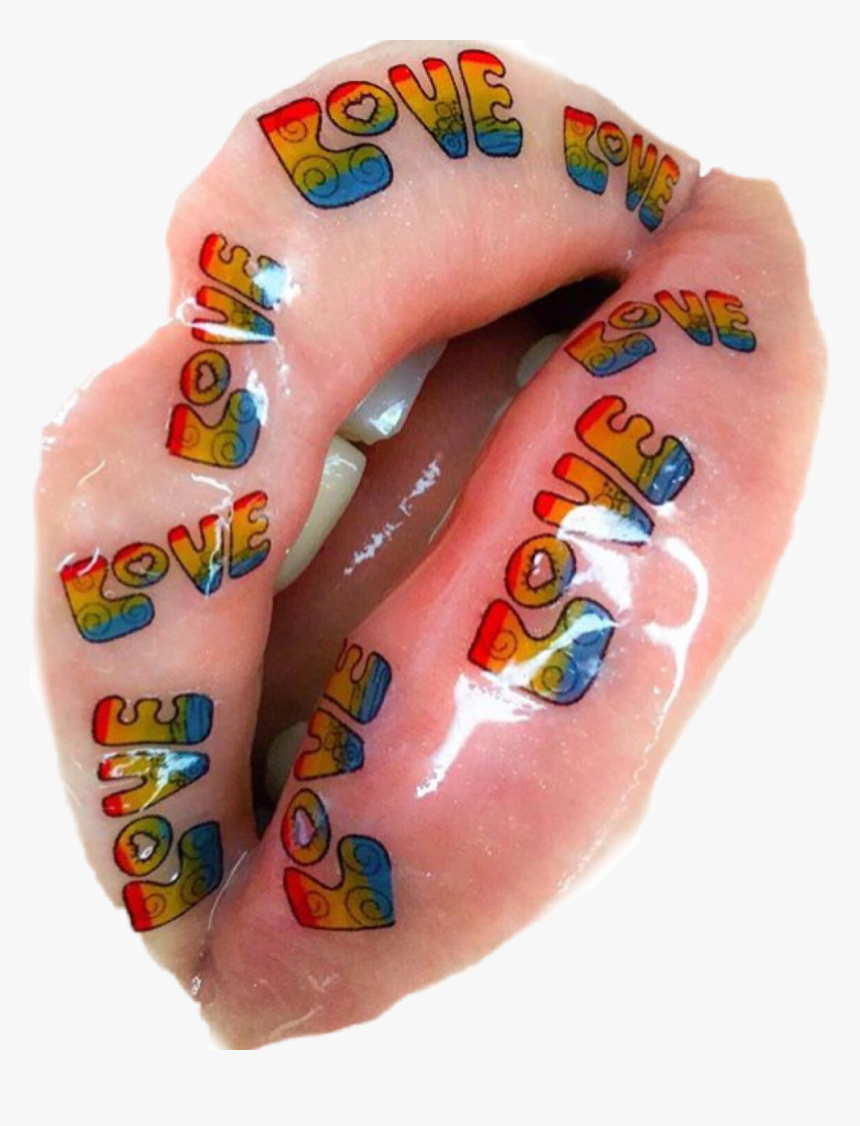 #rainbow #love #lips #png #lgbtlove #lgbtq - Polyvore Png Fillers, Transparent Png, Free Download