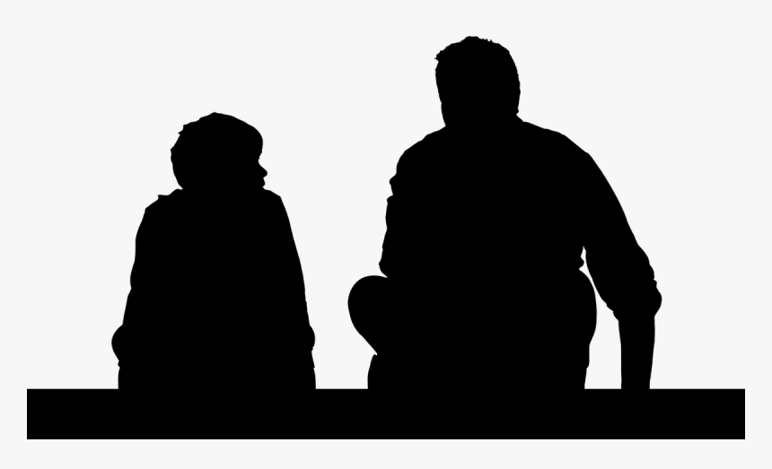 Shadow Pic Father And Son, HD Png Download, Free Download
