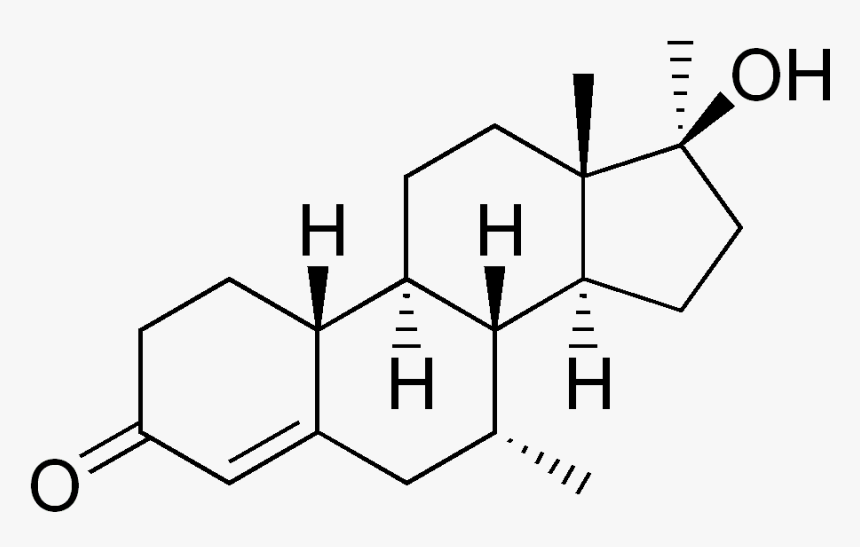 Mibolerone Structure - Steroid Structure, HD Png Download, Free Download