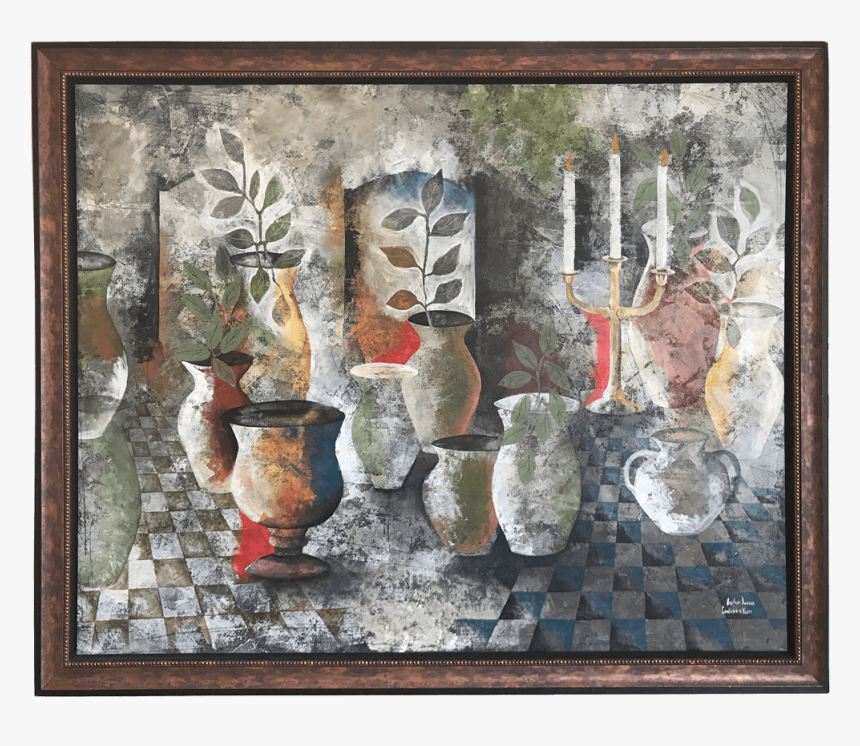 Candelabra & Vases Art By Artist Heather Duncan - Wall Frame Art Png, Transparent Png, Free Download