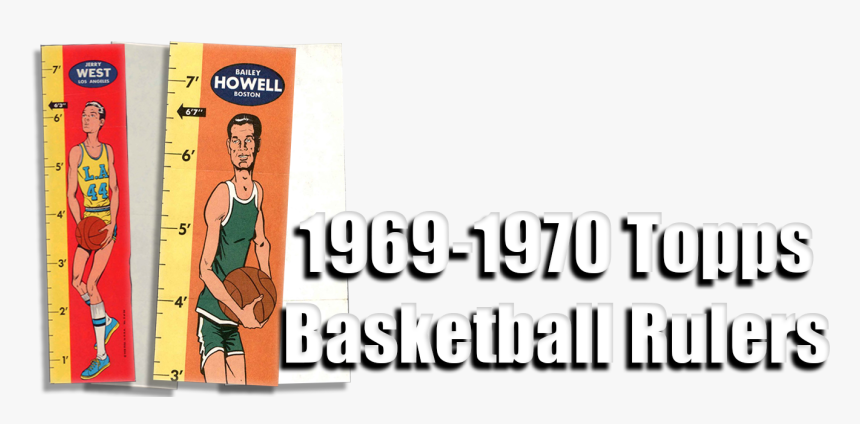 1969-70 Topps Basketball Rulers, HD Png Download, Free Download