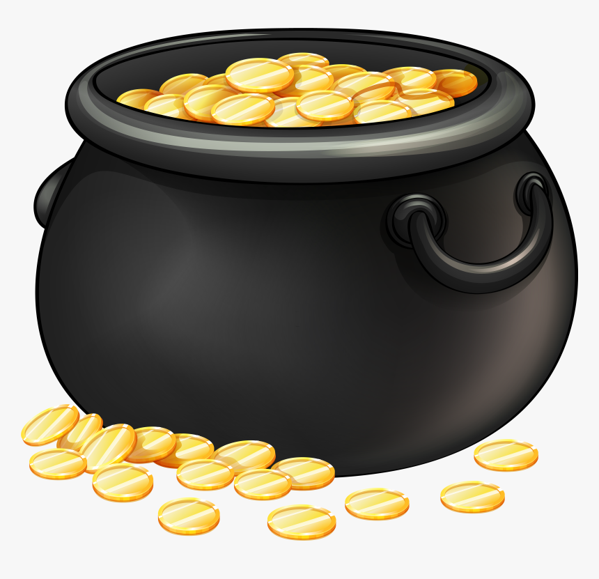 Pot Of Gold Png, Transparent Png, Free Download