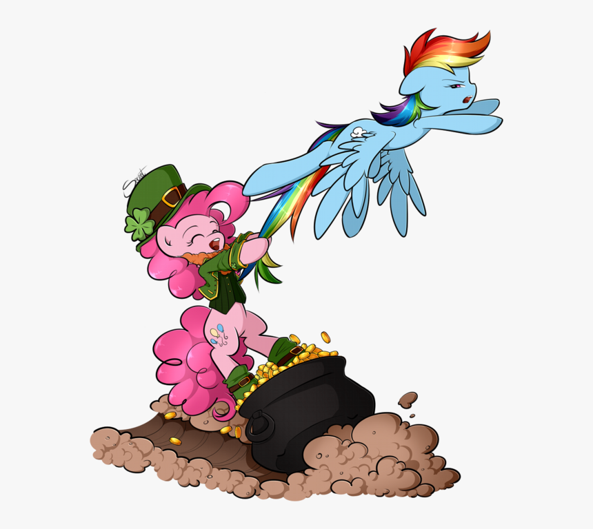 Leprechaun Clipart End Rainbow - Pinion Pot Of Gold, HD Png Download, Free Download