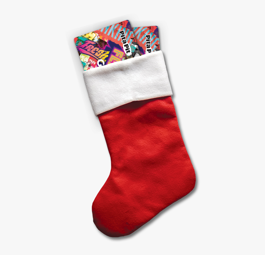 Christmas Gift Card Stocking - Christmas Stocking, HD Png Download, Free Download