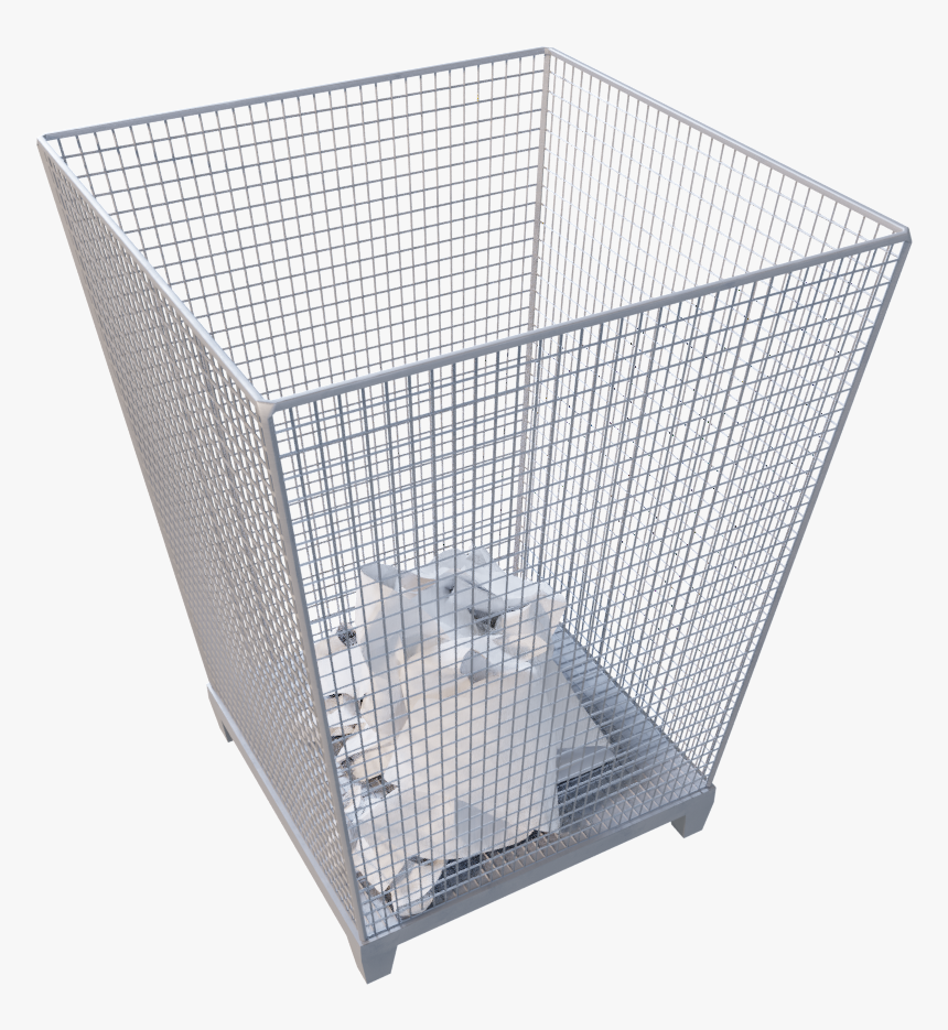 Trash Bin - Mesh, HD Png Download, Free Download