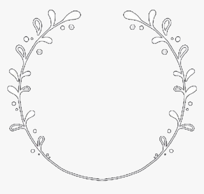 #circle #circleframe #circleborder #frame #border #white - Cute Circle Border, HD Png Download, Free Download