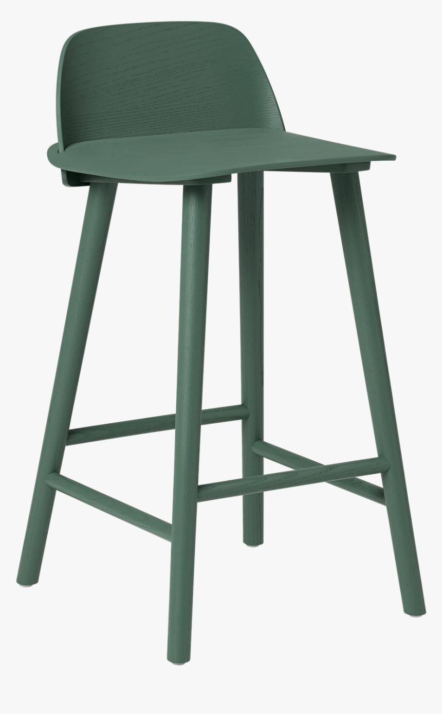 30034 Nerd Bar H65 Green 1532592039 - Muuto Nerd Stool, HD Png Download, Free Download