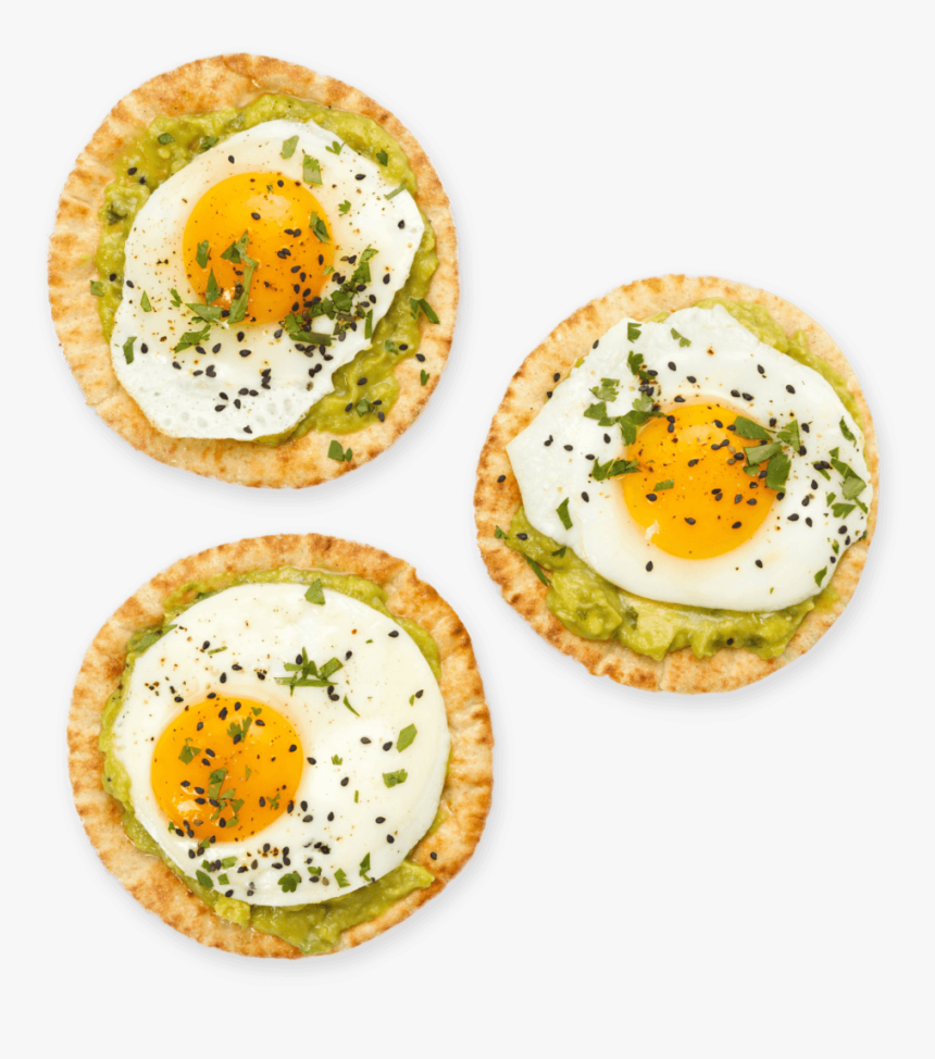 Joseph"s Bakery Mini Pita With Eggs - Fried Egg, HD Png Download, Free Download