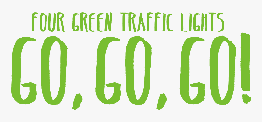 Four Green Lights - Green Traffic Light Boka Bar, HD Png Download, Free Download