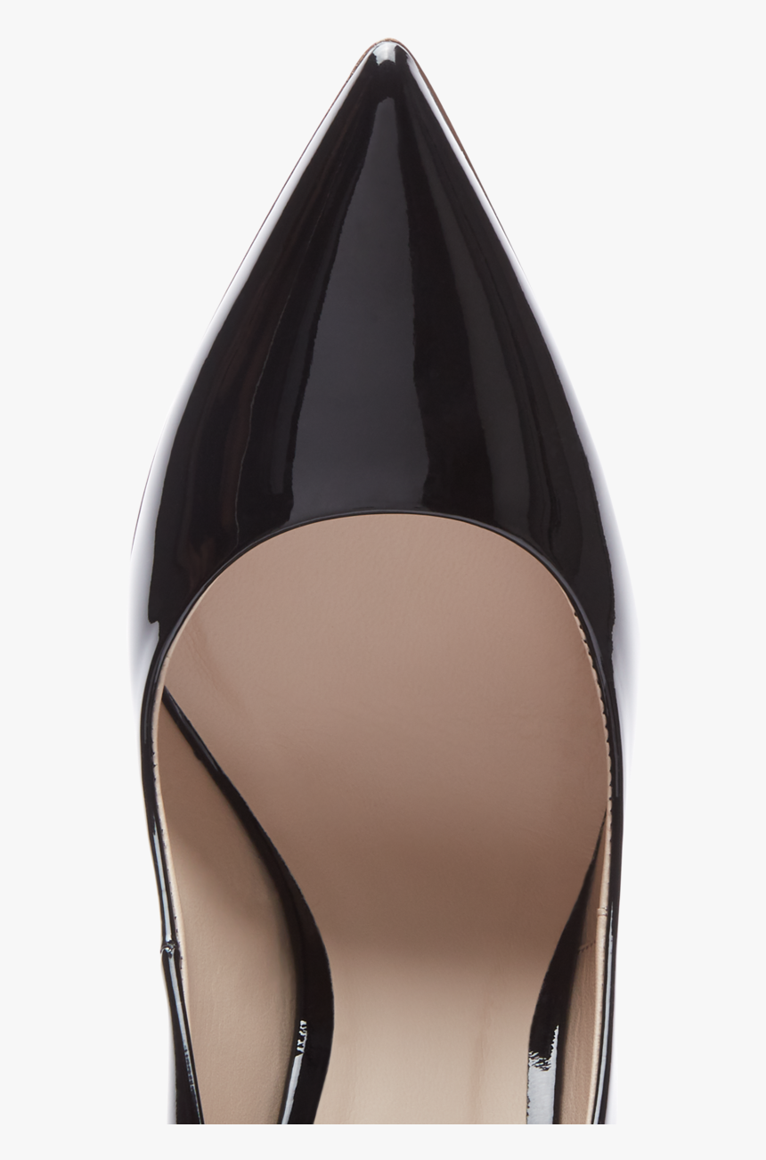 Black Patent Leather With Rose Gold Leaves"data Src="//cdn - Basic Pump, HD Png Download, Free Download