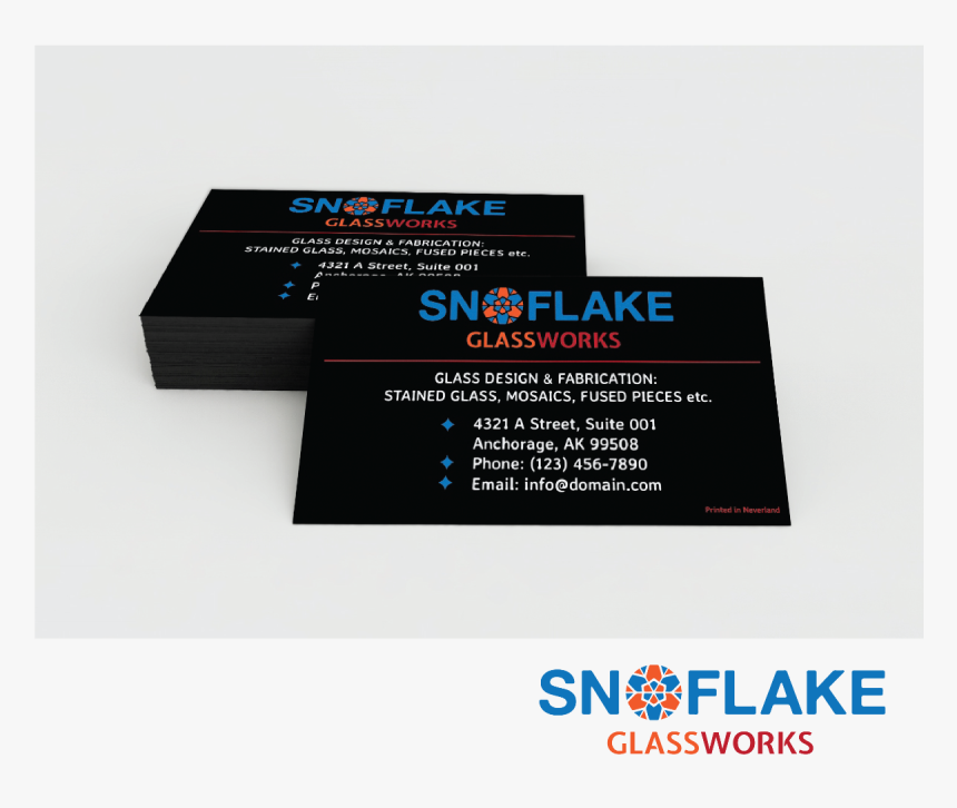 Logo Design By Stalkerv For Snoflake Glassworks - Nerve City I Fucked Death, HD Png Download, Free Download