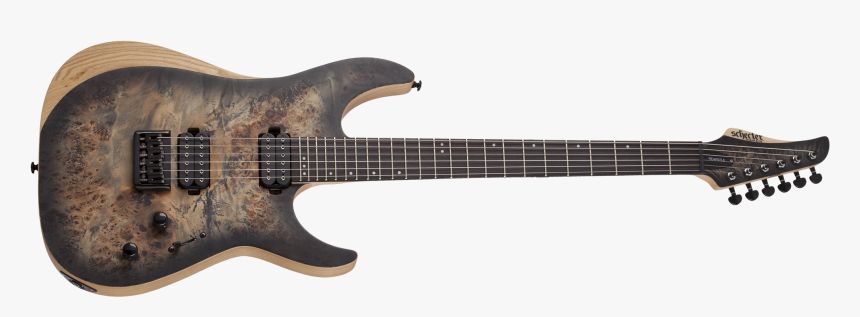 Schecter Reaper 7 Multiscale Scb, HD Png Download, Free Download
